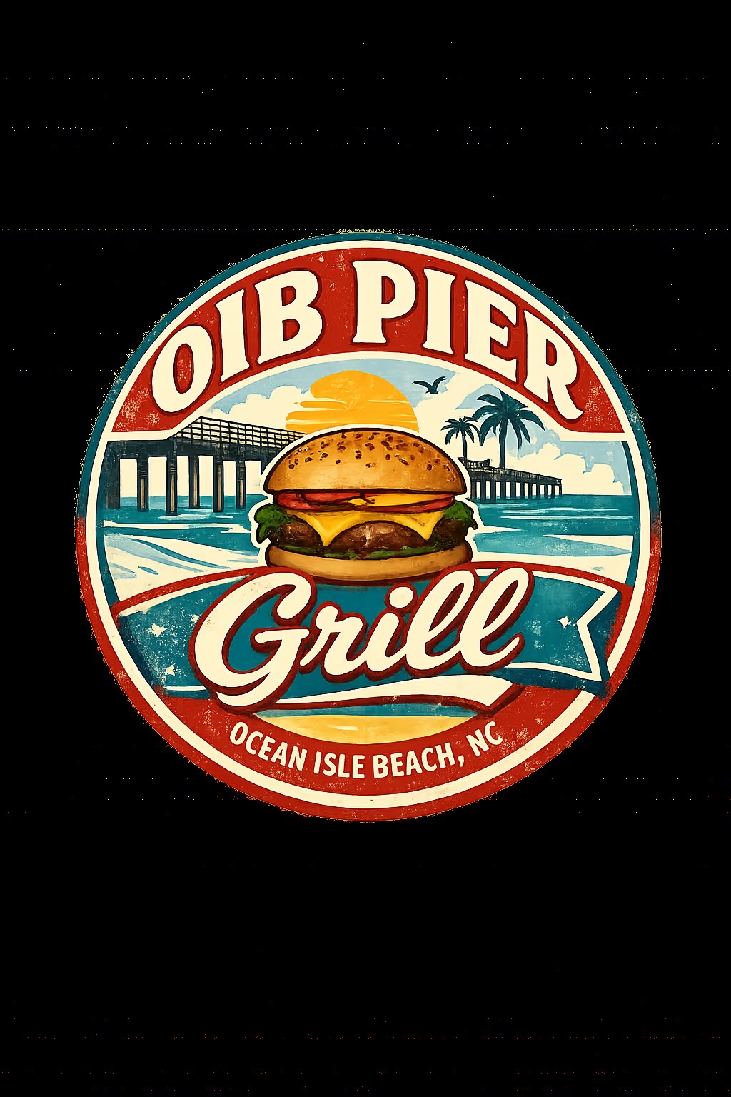 Ocean Isle Beach Pier Grill logo